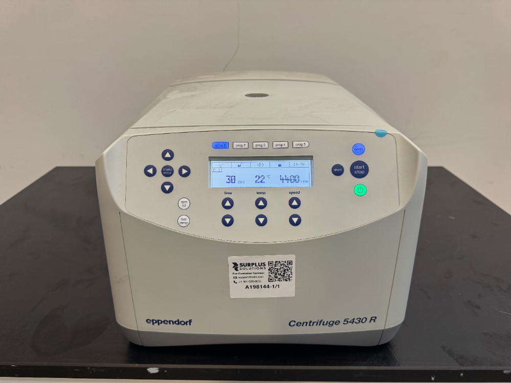Image of Eppendorf 5430 R Refrigerated Centrifuge